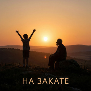 На закате