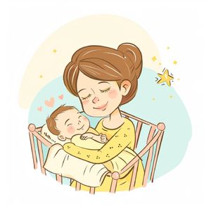 嘘声+ 羊水声+心跳声（宝宝安抚哄睡纯音乐）