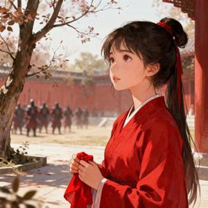 长安姑娘心系远征人