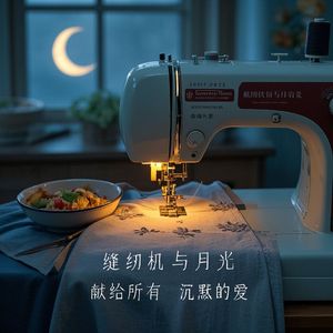 缝纫机与月光