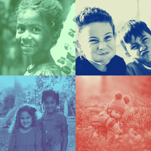 柔和的幼儿园时刻