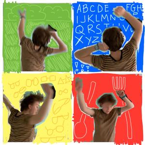 dancing in the bottom of a peanut butter jar