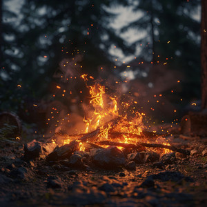 Crackling Fire Mindfulness Tones