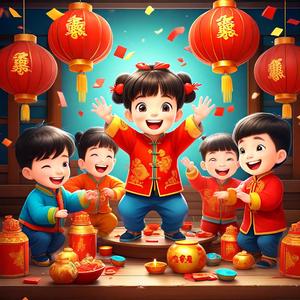 欢欢喜喜过大年