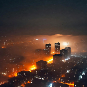 Місто горить