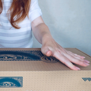 Packing and plastic covered paddle