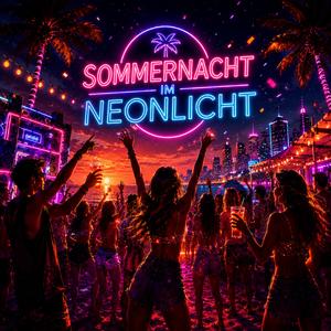 Sommernacht im Neonlicht