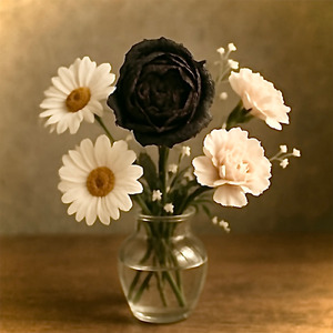 黒い花が咲く場所で