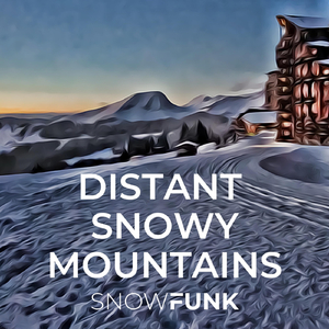 Distant Snowy Mountains