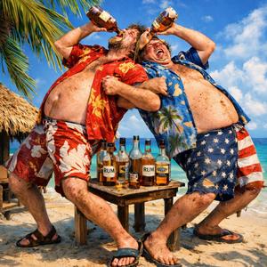 Stumblin Drunk In Belize