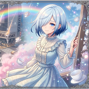 ぷにゃこぽんの魔法陣と前代未聞のティータイム