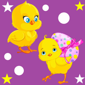 Дружелюбные цыплята