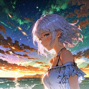 夏の夜に溶けて (여름밤에 녹아들어)