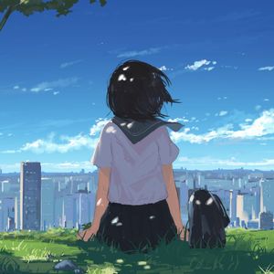 月光下与女孩的邂逅