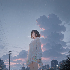 雲の隙間を歩く