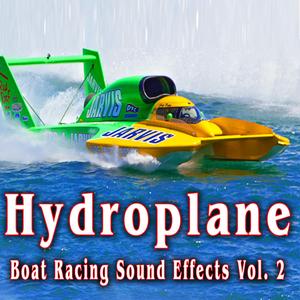Hydroplane Boat Dock Ambience with Boat Pulling into the Docks, Shutting off and Crew Cheering