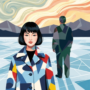 雪の湖に消えた恋