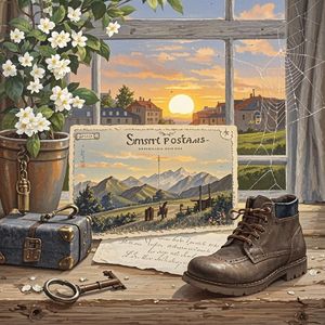 未寄的明信片_晏晏