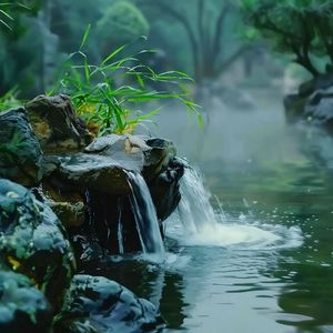 睡前放松 流水助眠 (深度睡眠5分钟入睡)