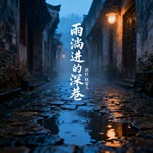 雨淌进的深巷
