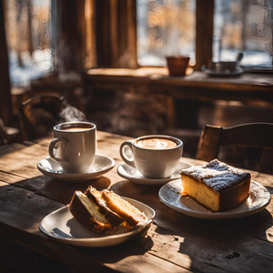 ノスタルジックな雰囲気漂うカフェ