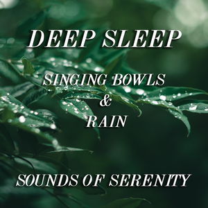 195hz Healing Singing Bowl & Distant Thunder Rain