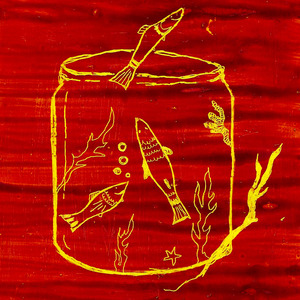 Heringe im Marmeladenglas