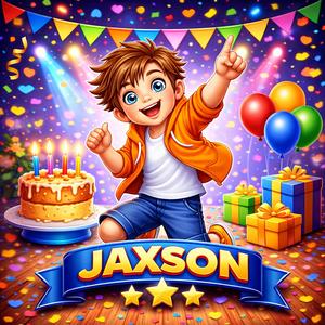 Happy Birthday Jaxson
