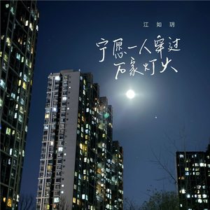 宁愿一人穿过万家灯火