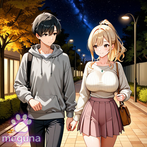 星降る帰り道