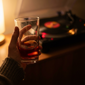 半杯红酒