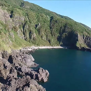 冬の男鹿半島