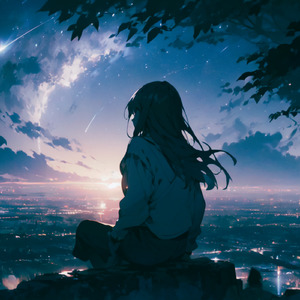 空に散る星