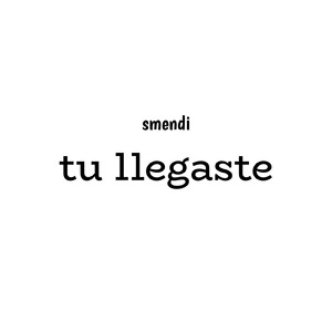 tu llegaste