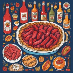 Currywurst und Schnaps