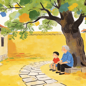 槐树下的花《乡下的花开了ED》