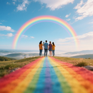 虹の彼方の友よ