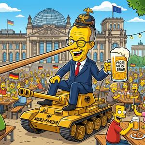 Milliarden fuer den Stahlhelm — Bierzelt Schlager