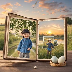 旧相册里的夏天