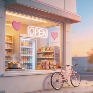 便利店的星期天 伴奏