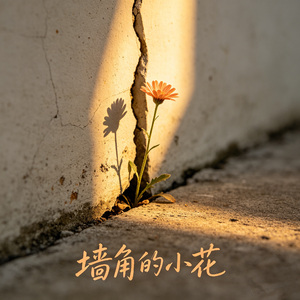 墙角的小花