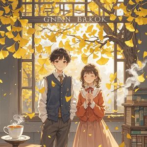 银杏书签_紫墨