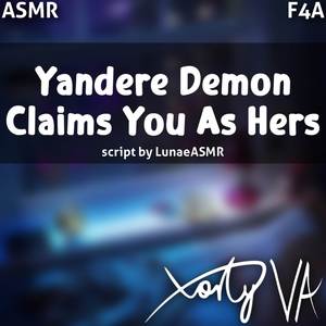 ASMR F4A Yandere Demon Claims You As Hers - script by LunaeASMR
