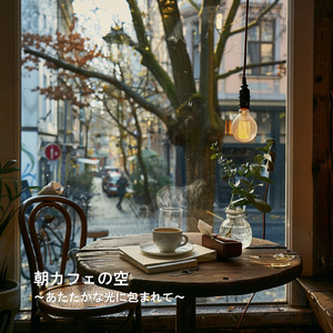 静かな木漏れ日と朝カフェ