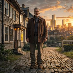 屋檐下的灯火-马二娃