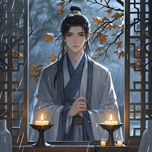 风雨中的思念