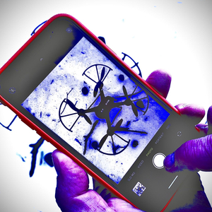 Drones, phones, sticks and stones