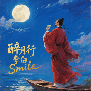 醉月行李白
