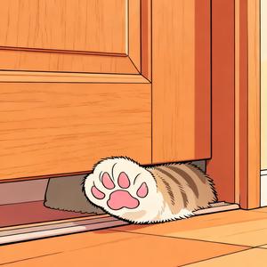 ドア越し猫の手ラブストーリー