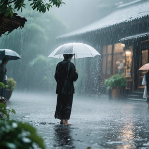 深夜里偷偷哭泣